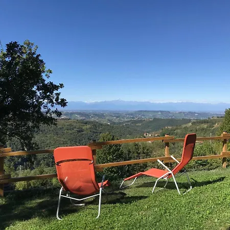 빌라 Il Paradiso Del Relax House In The Langhe - Panoramic View *