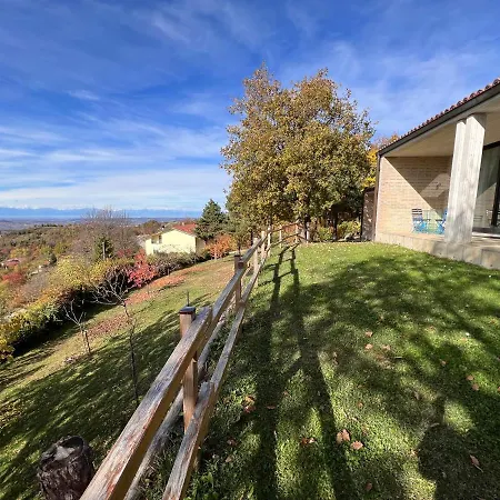 Il Paradiso Del Relax House In The Langhe - Panoramic View فيلة Lequio Berria