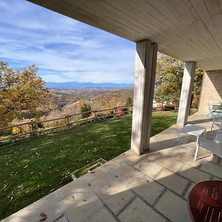 Il Paradiso Del Relax House In The Langhe - Panoramic View Villa Lequio Berria
