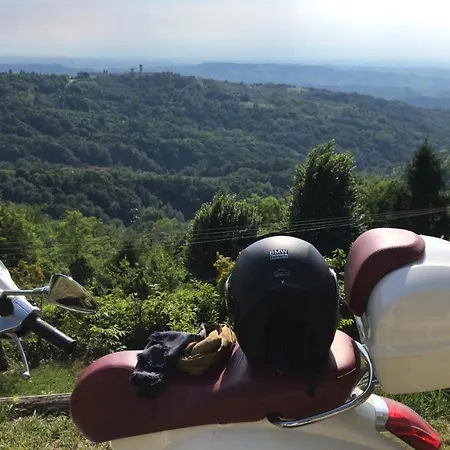 Il Paradiso Del Relax House In The Langhe - Panoramic View Lequio Berria