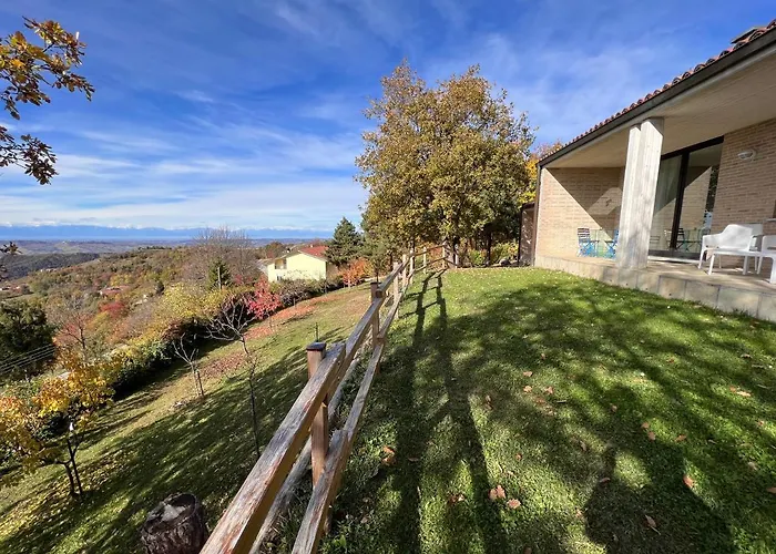 Il Paradiso Del Relax House In The Langhe - Panoramic View Willa Lequio Berria