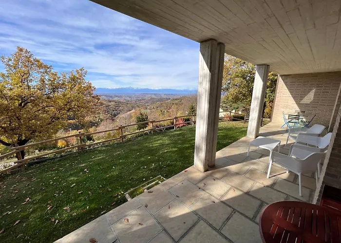Il Paradiso Del Relax House In The Langhe - Panoramic View Βίλα Lequio Berria