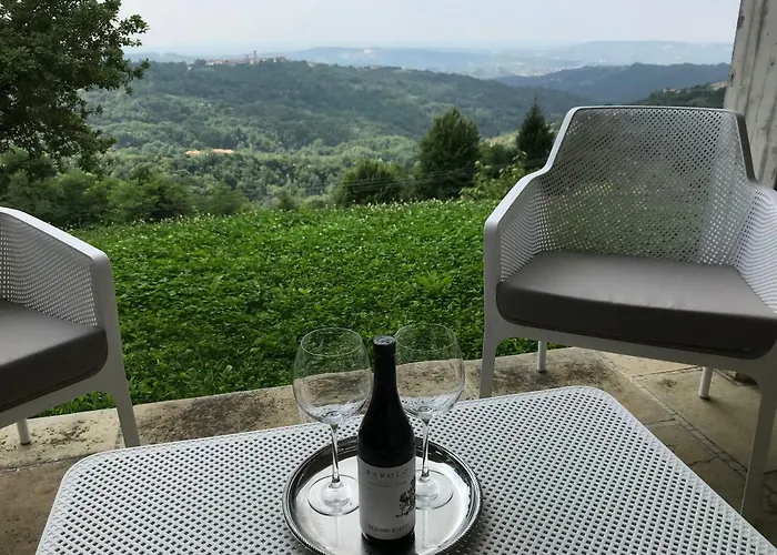Il Paradiso Del Relax House In The Langhe - Panoramic View Willa Lequio Berria